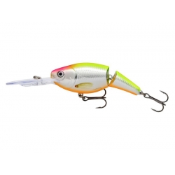 Wobler Rapala Jointed Shad Rap JSR07 - CLOWN SILVER (CLS)